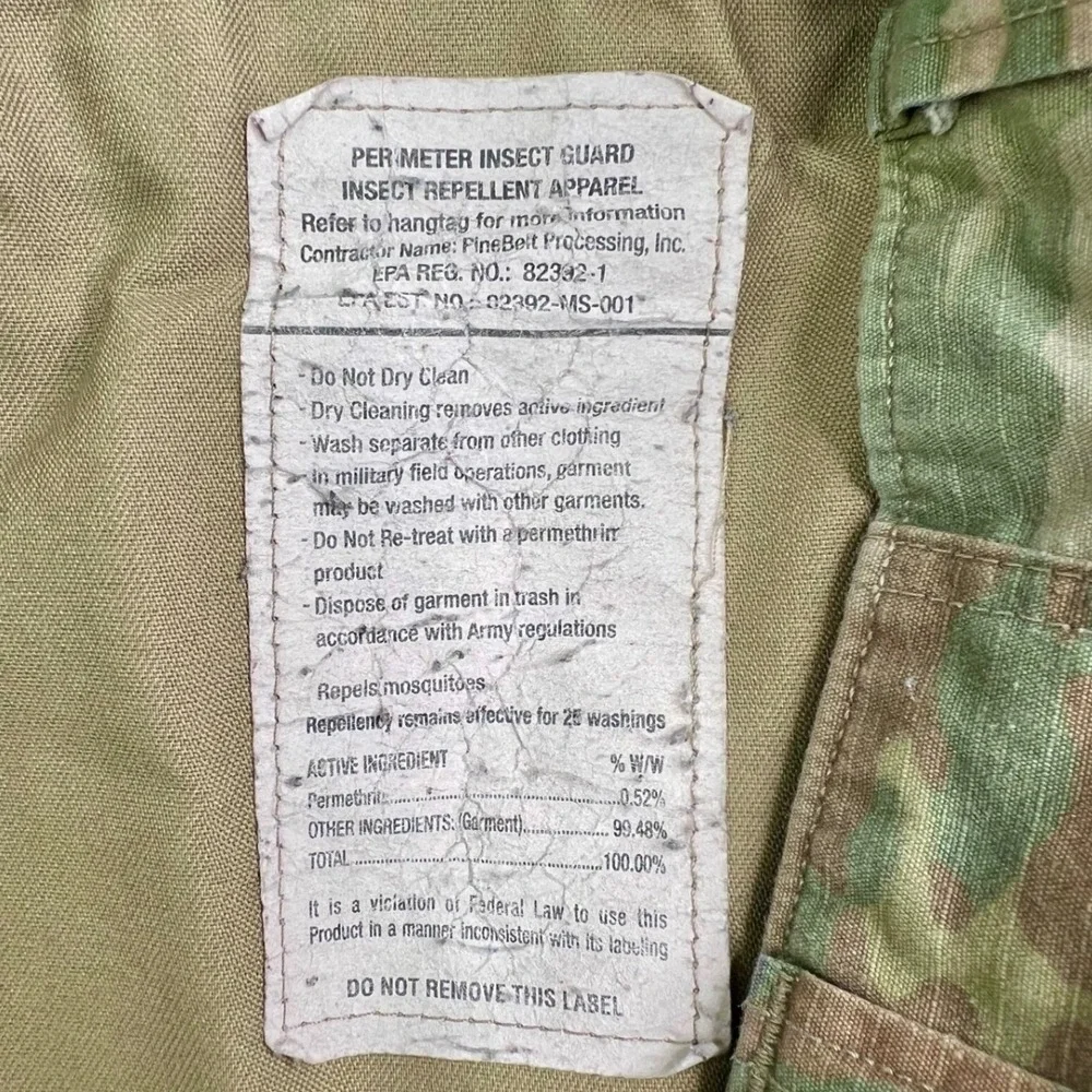 Military ACU Trousers Unisex Small Regular Camo OCP Multicam Cargo Pants Ripstop